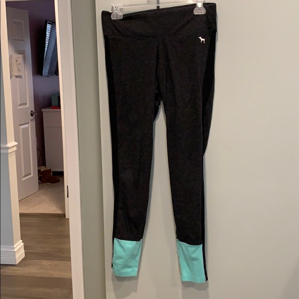 Pink yoga pants